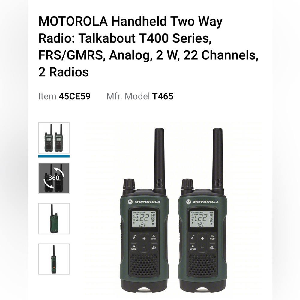 Motorola Two-Way Radios